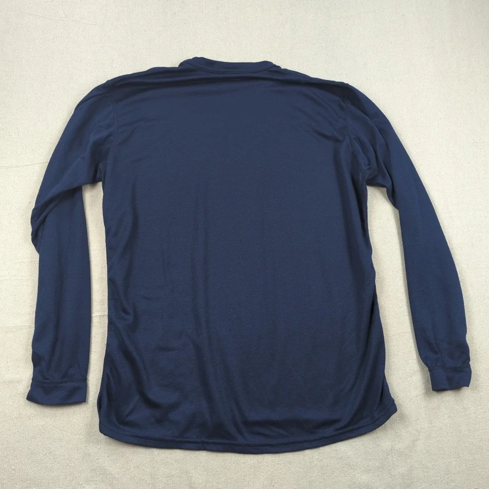 Patagonia Shirt Mens Large Blue Capilene‎ Baselayer Outdoor Hiking Made USA